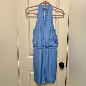Light blue halter dress size small